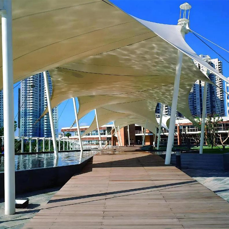 井冈山市膜结构景观棚