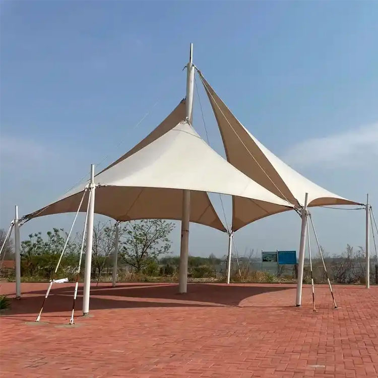 井冈山市膜结构景观棚