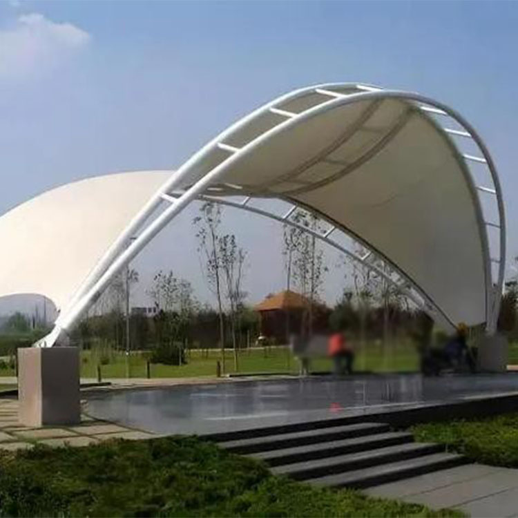 井冈山市膜结构景观棚