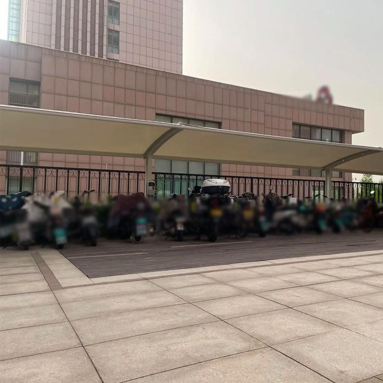 井冈山市膜结构电动车棚