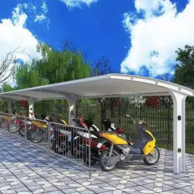 井冈山市膜结构电动车棚